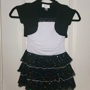 Sparkly Bolero Dress